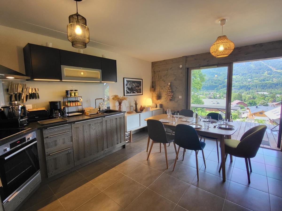 Le Criou - 3 Bedroom Apartment 5 Minutes Walk To The Village Centre Samoëns Exteriör bild