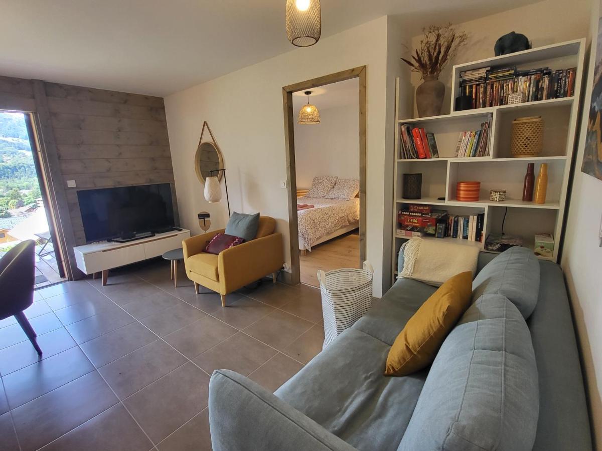 Le Criou - 3 Bedroom Apartment 5 Minutes Walk To The Village Centre Samoëns Exteriör bild